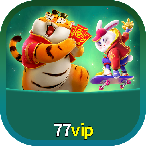 Imagem promocional da 77vip mostrando a plataforma e suas vantagens